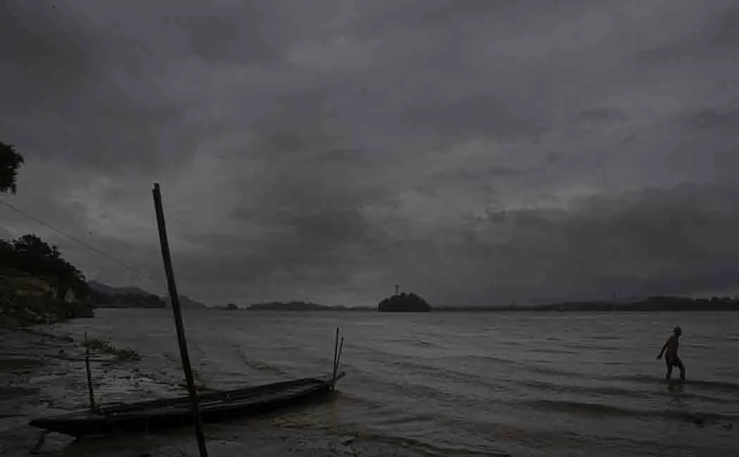 new low pressure in arabic ocean