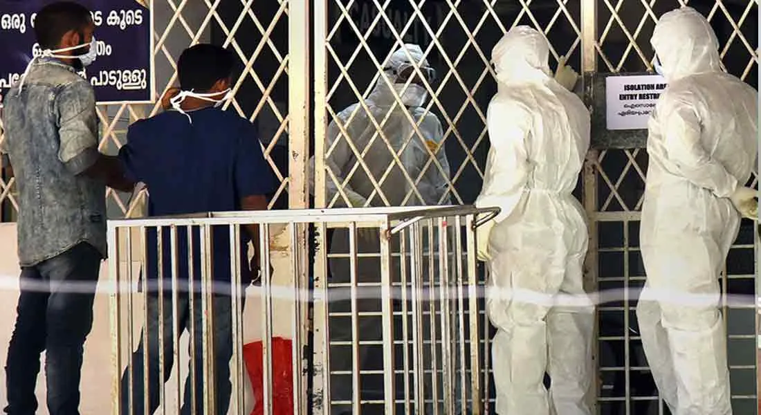  The coronavirus virus came to India