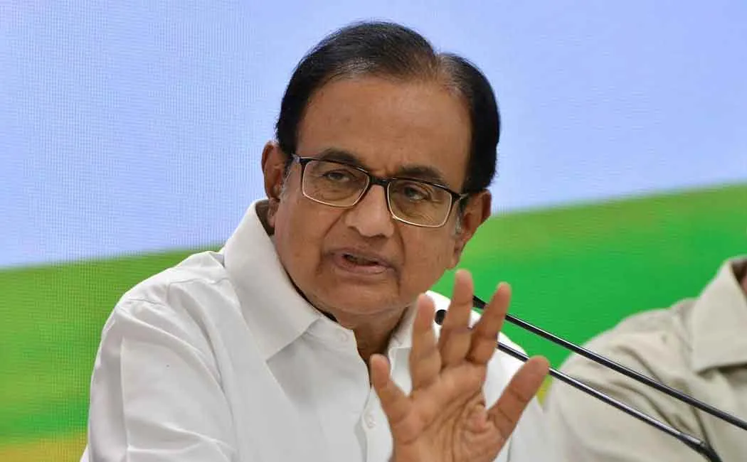 p.chidambaram about technical recession