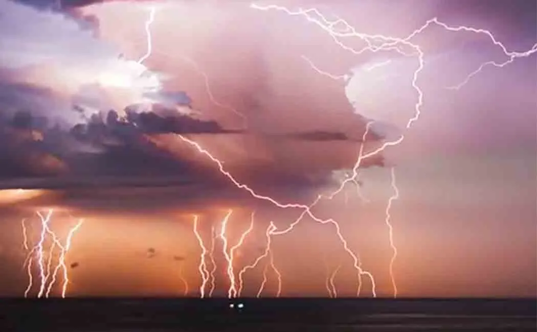 world longest lightning bolt for 700 km