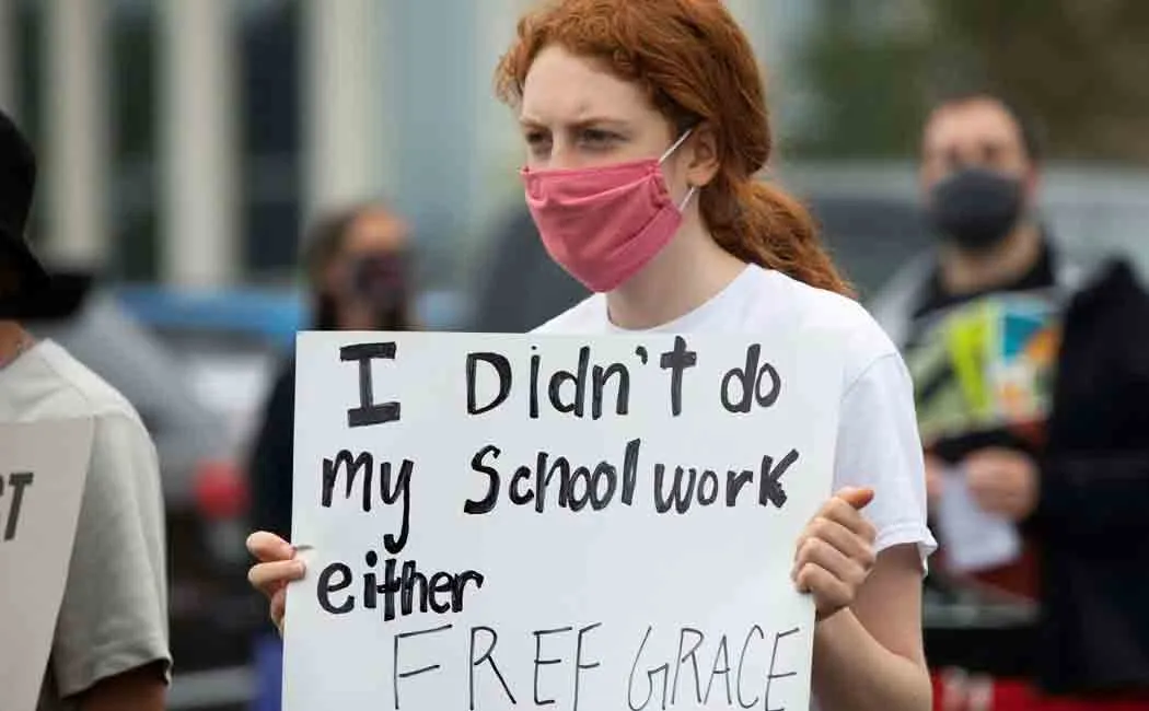 michigan girl jailed for not doing online school work