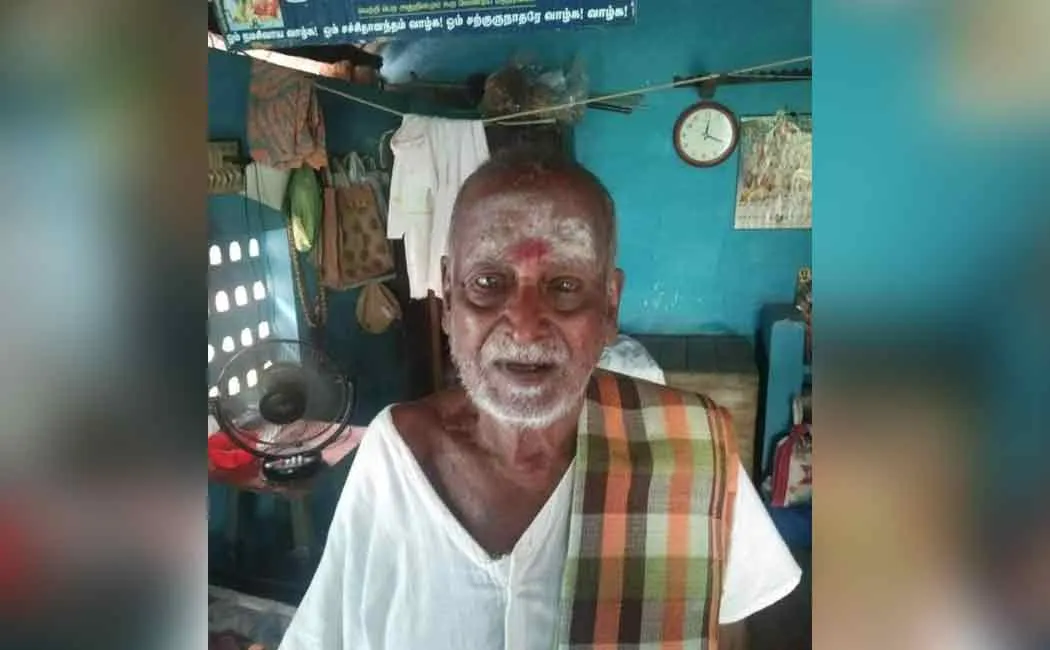 Freedom fighter Tiyagi Cuddalore Anjali Ammal's son Tiyagi Jailveeran has passed away