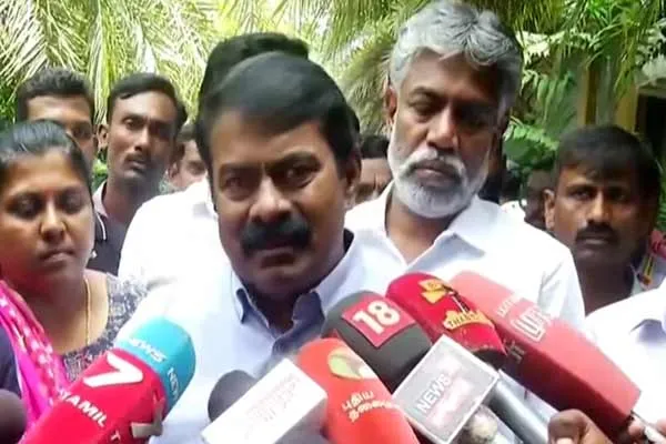seeman criticize IPS varunkumar