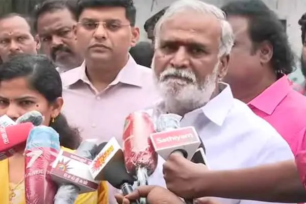 Minister sekarbabu  interview cm MK  Stalin stands in the field