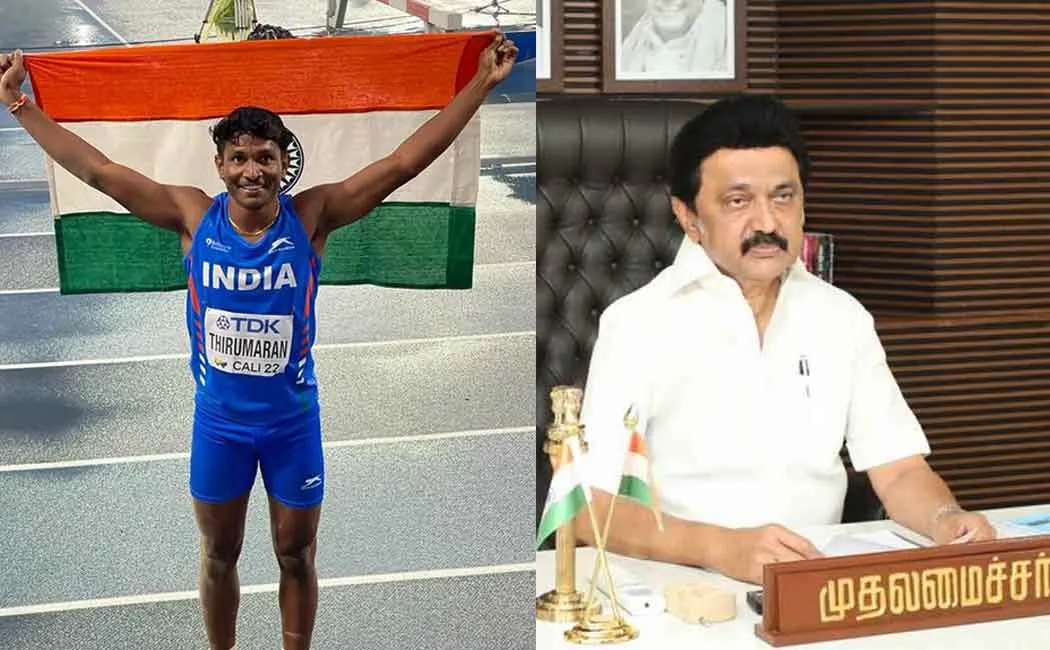 Tamil Nadu Player Chosen as Asia's Best Athlete; Greetings from the Chief Minister