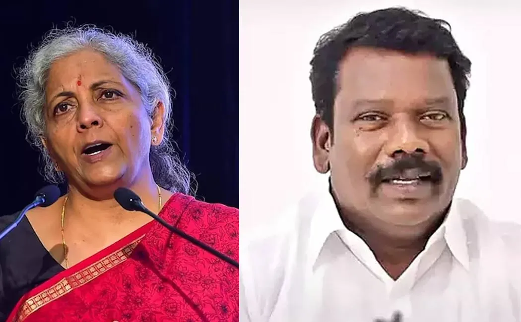  Selvaperundagai Announcement on Demonstration urging Nirmala Sitharaman to apologize