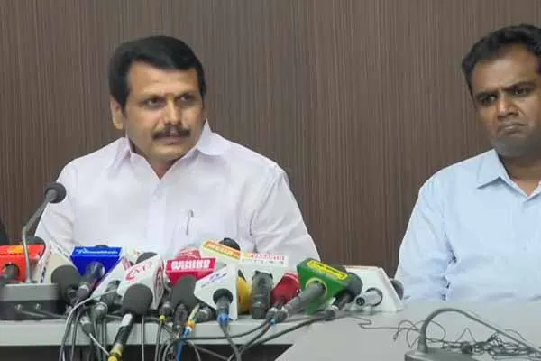 Minister Senthil Balaji says Vacancies will be filled soon