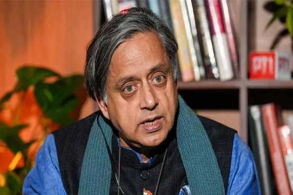 BJP government at the centre representing Shashi Tharoor