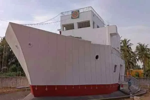 cuddalore marine engineer build ship house for wife
