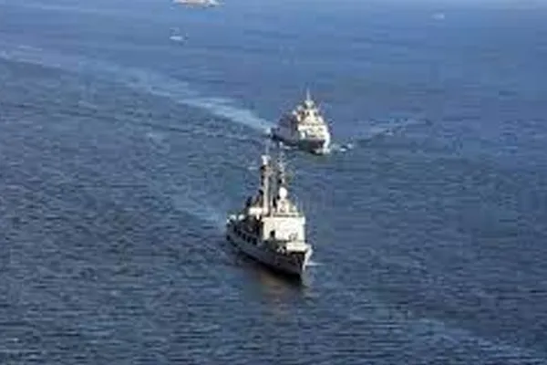 incident on a commercial ship in the Arabian Sea!