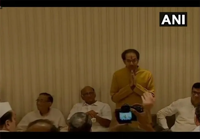 maharashtra cm uddhav thackeray select congress , ncp, shic sena parties, mlas 