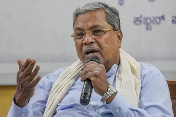 Siddaramaiah speech We should be like Tamil Nadu