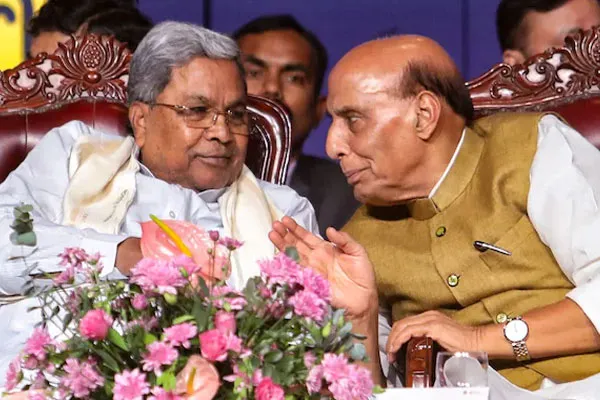 Rajnath Singh's advice to Siddaramaiah in karnataka