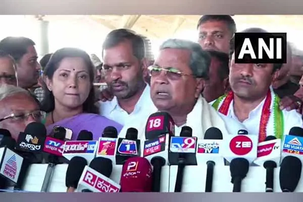 Bengaluru hotel incident Chief Minister Siddaramaiah explained