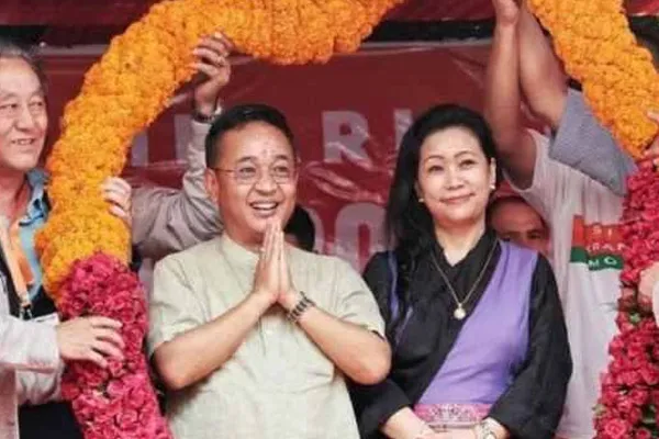 Sikkim Chief Minister's wife Resignation the day after taking MLA oath
