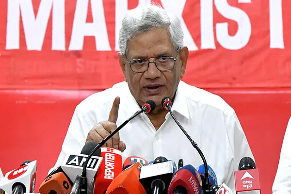 Sitaram Yechury passes away Rahul Gandhi melting