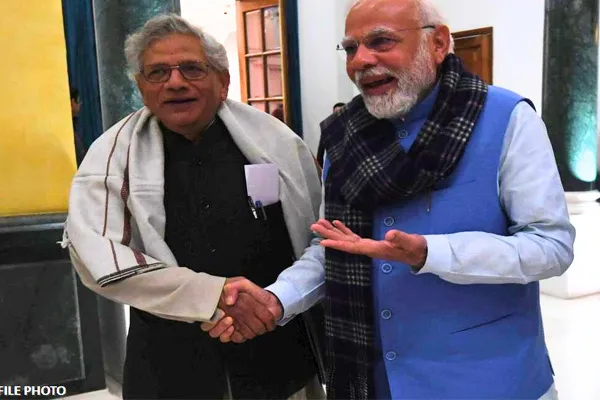 PM Modi Condolences to Sitaram Yechury