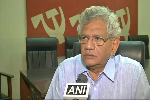 Sitaram Yechury related news update on New Delhi  AIIMS