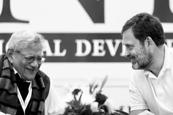 Sitaram Yechury passes away Rahul Gandhi melting