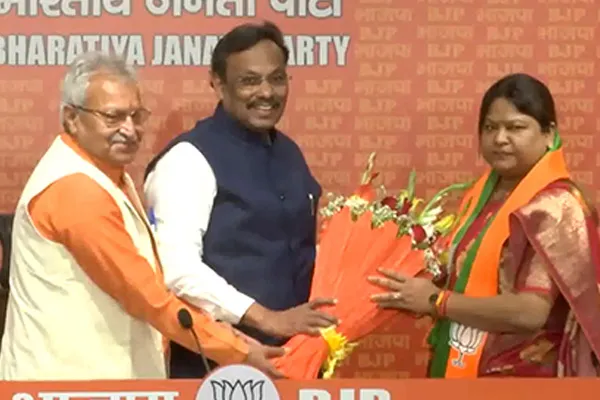  Sita Soran, sister-in-law of former chief minister who joined BJP