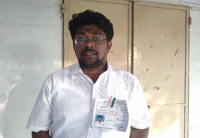 salem local body election candidate name mistake election officers 