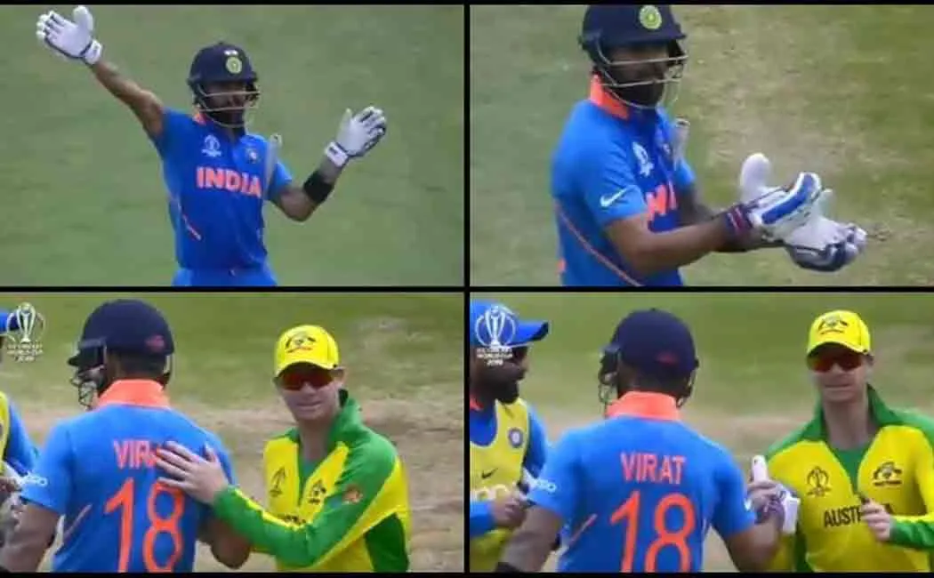 kohli statement about fans booing smith