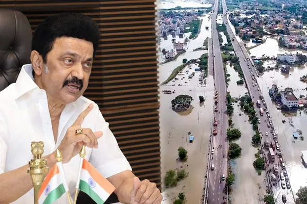 cm stalin advice on giving relief funds to the victims of  storm