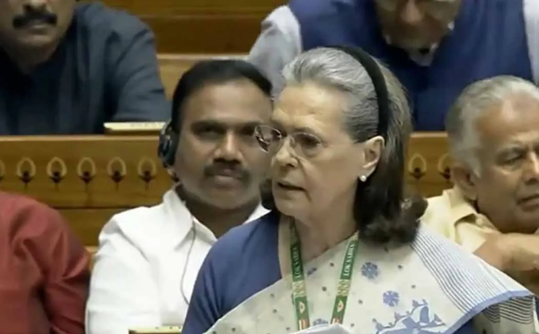 Reservation for women was the dream of Rajiv Gandhi says Sonia Gandhi