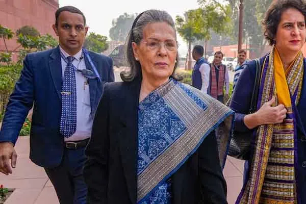 BJP MPs file notice against Sonia Gandhi in the House