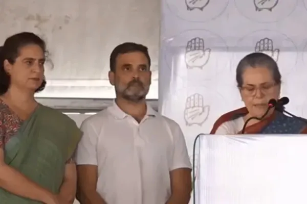  Sonia Gandhi speech to support rahul gandhi in raebareli