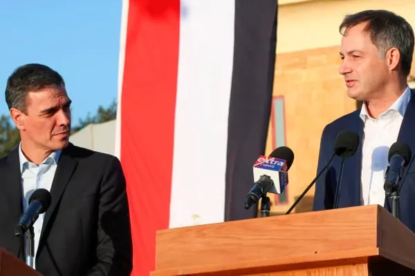  Spanish and Belgium Prime Ministers condemned says Israel's action is unacceptable
