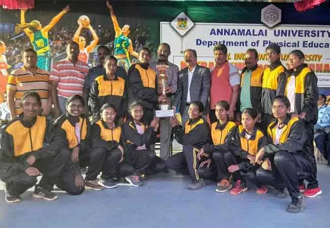 universities  basket ball annamalai university champion 