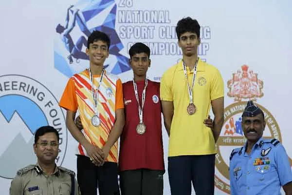 Tamil Nadu athlete wins medal at National level mountaineering competition