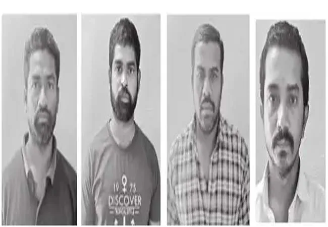 real estate owner incident four persons arrested police 