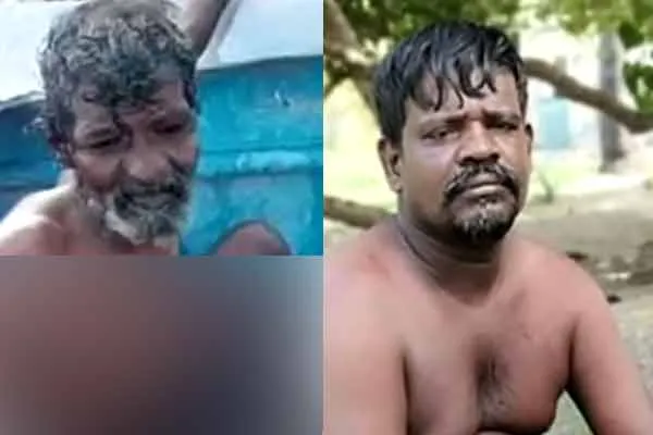 Boat sinking incident at sea; Rescue two alive!