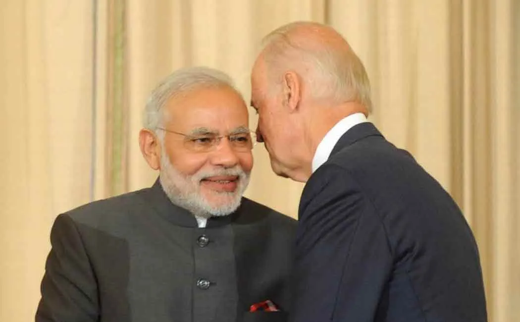 modi speaks with biden about shared priorities and concerns