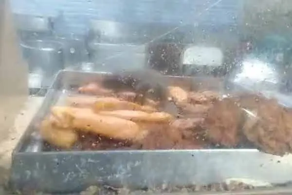 Rat in canteen snacks at stanley Hospital