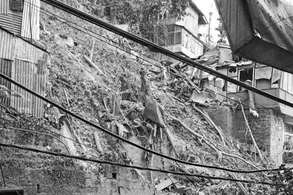 stone quarry collapse near Aizawl in Mizoram