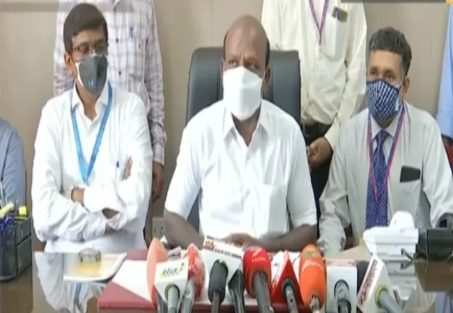 coronavirus tamilnadu health minister pressmeet 