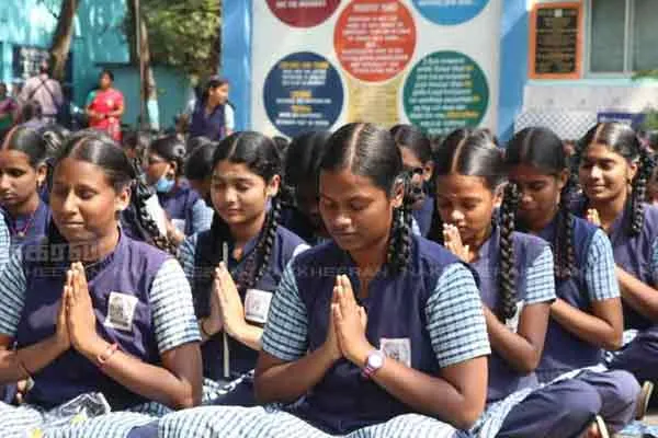 trichy srirangam educational institution summer camp class for school students