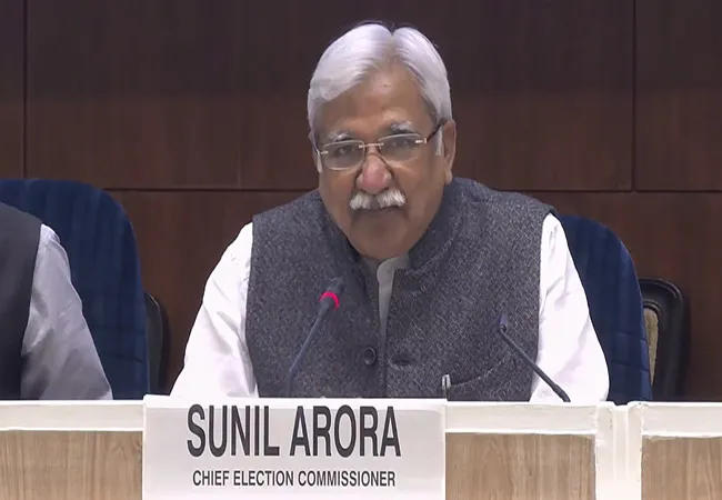 chief election commissioner pressmeet at delhi west bengal 8th phase election 