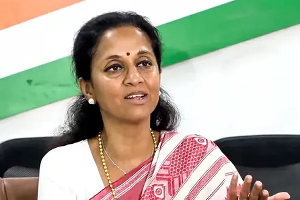 BJP accuses Supriya Sule for Bitcoin in Maharashtra Elections