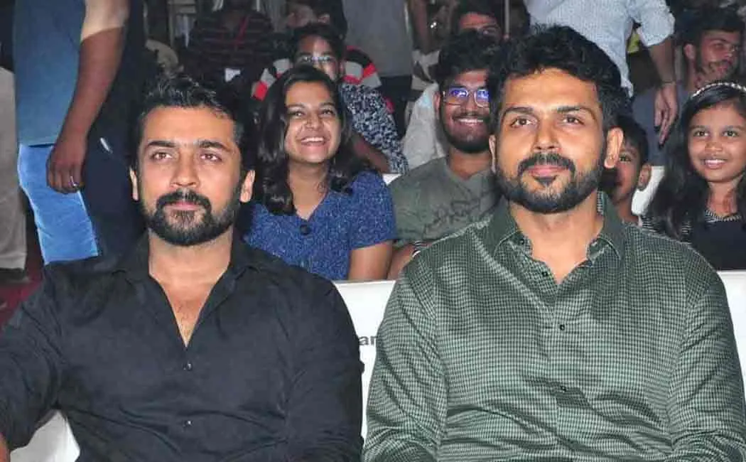 surya and karthi helps for kerala and karnataka flood
