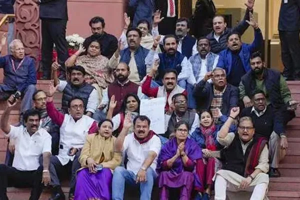 Mallikarjun Kharge says Democratic ethics trashed about 78 MPs suspended