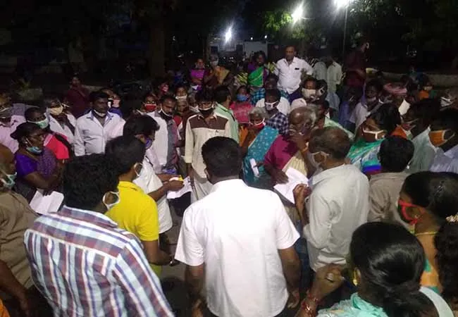 salem district ammapet zonal corporation roadside vegetables shops peoples 