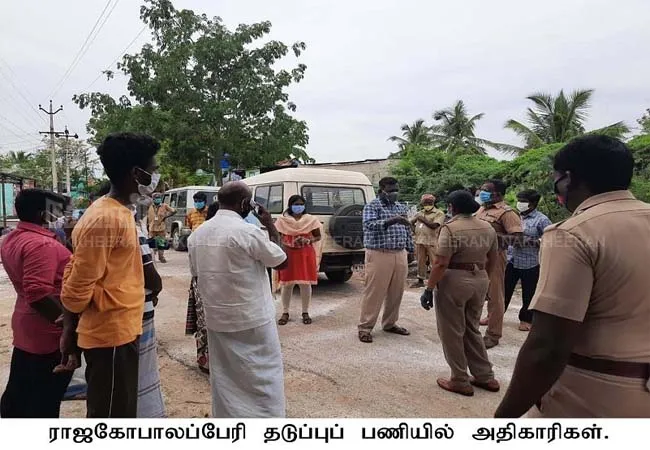 chennai to tenkasi coronavirus positive lockdown village 