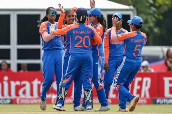 India won champion at T20 Women's World Cup