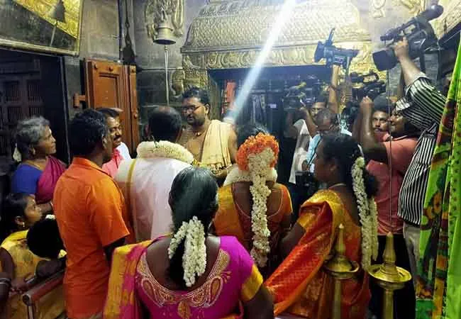 coronavirus peoples today seven marriage in nellai  