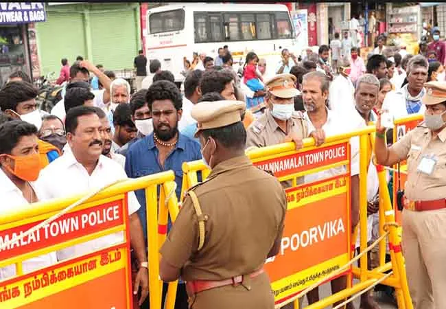 tiruvannamalai karthigai deepam festival bjp party leaders 