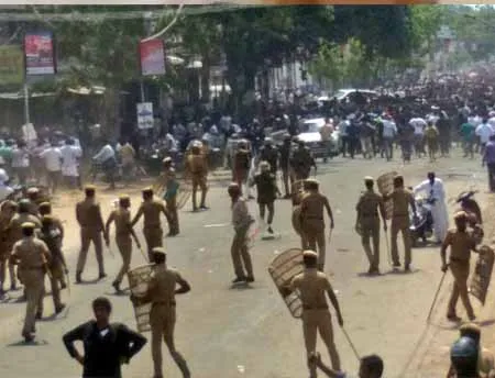 Sterlite protest